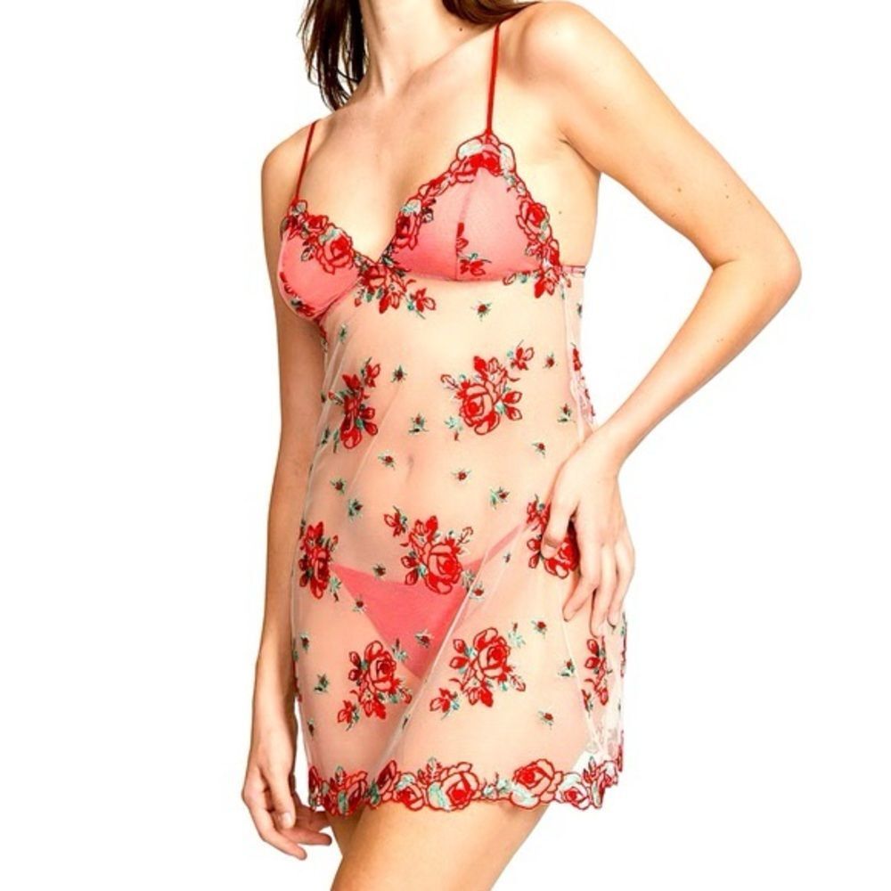 Victorias Secret • Rose mesh babydoll